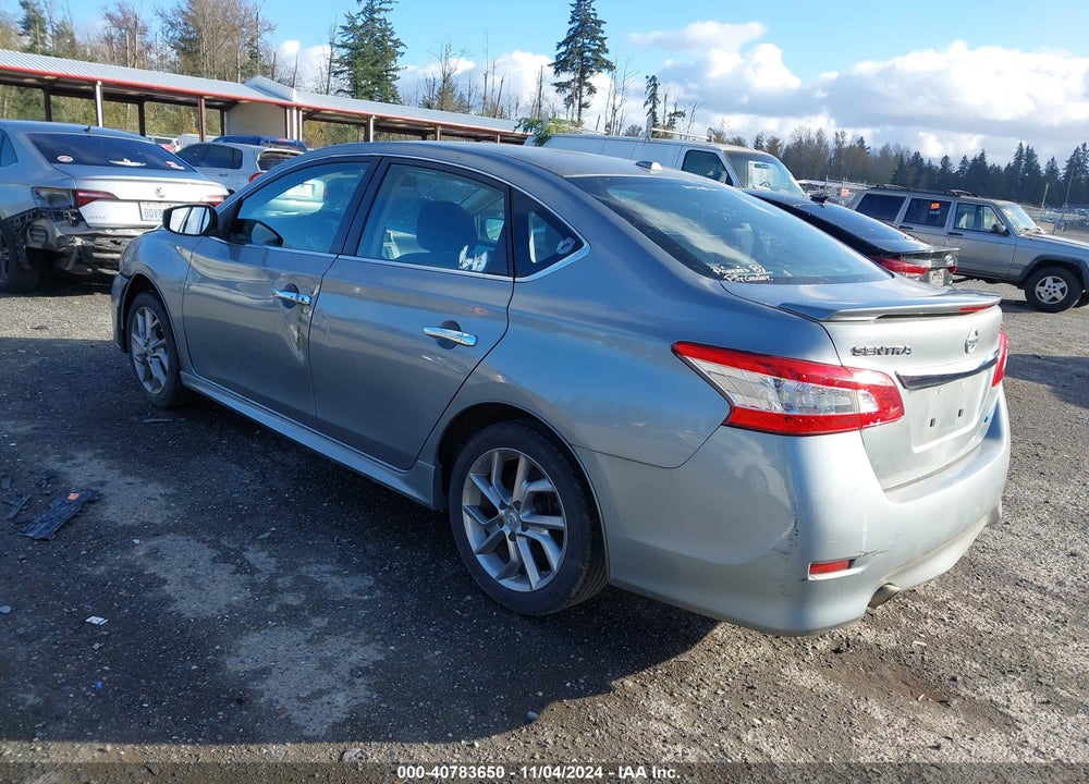 2013 NISSAN SENTRA SR VIN: 3N1AB7AP3DL678515