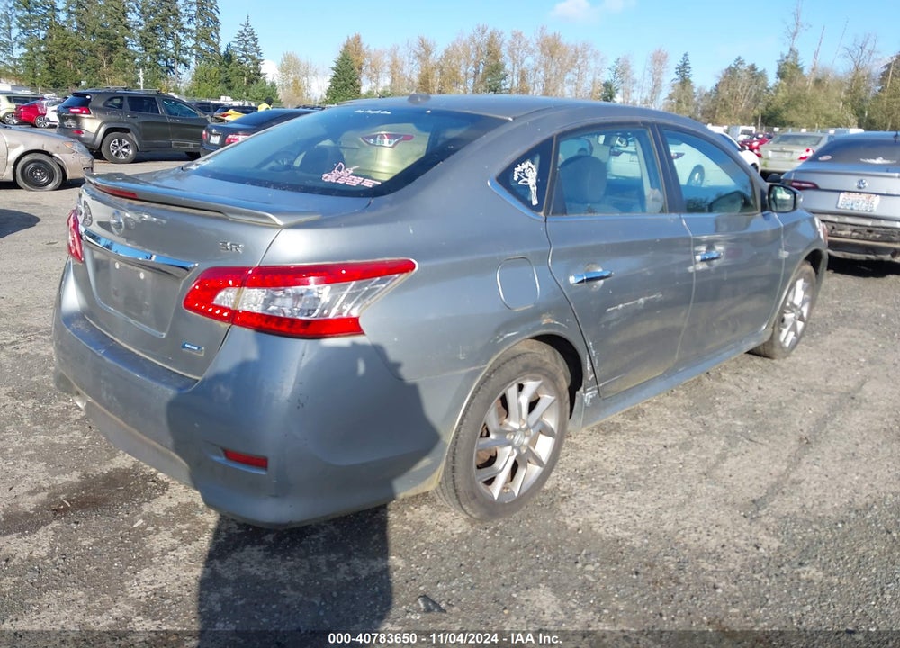 2013 NISSAN SENTRA SR VIN: 3N1AB7AP3DL678515