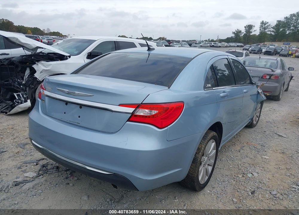 2012 CHRYSLER 200 VIN: 1C3CCBBGXCN202706