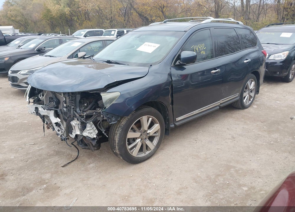 2015 NISSAN PATHFINDER PLATINUM VIN: 5N1AR2MN0FC652079