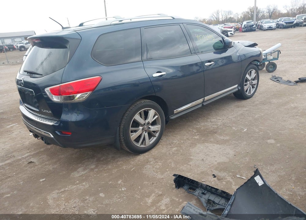 2015 NISSAN PATHFINDER PLATINUM VIN: 5N1AR2MN0FC652079