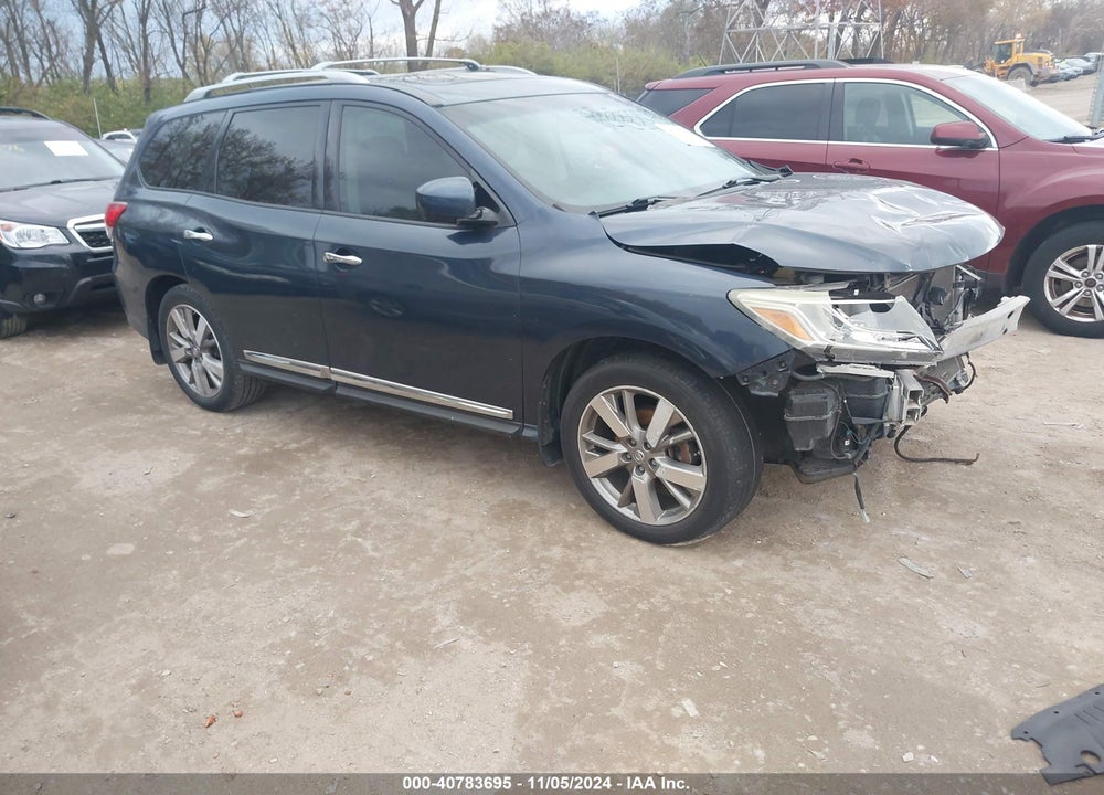 2015 NISSAN PATHFINDER PLATINUM VIN: 5N1AR2MN0FC652079