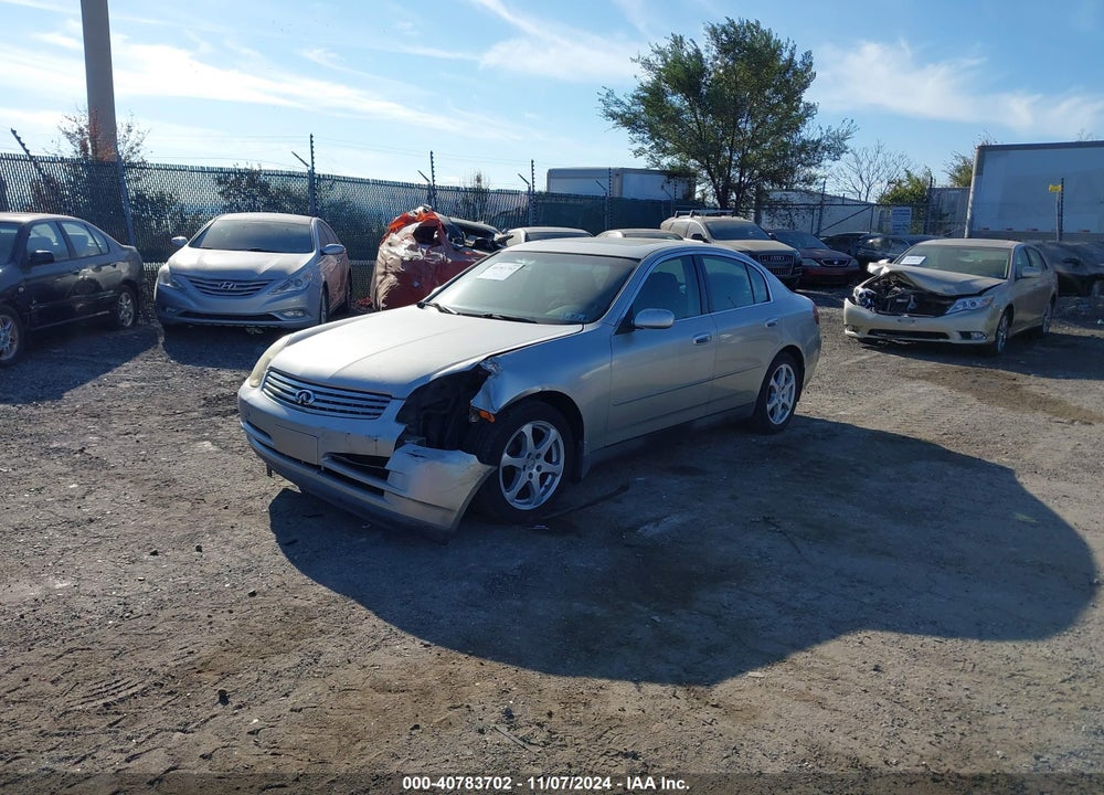 2004 INFINITI G35 LEATHER VIN: JNKCV51F14M711749