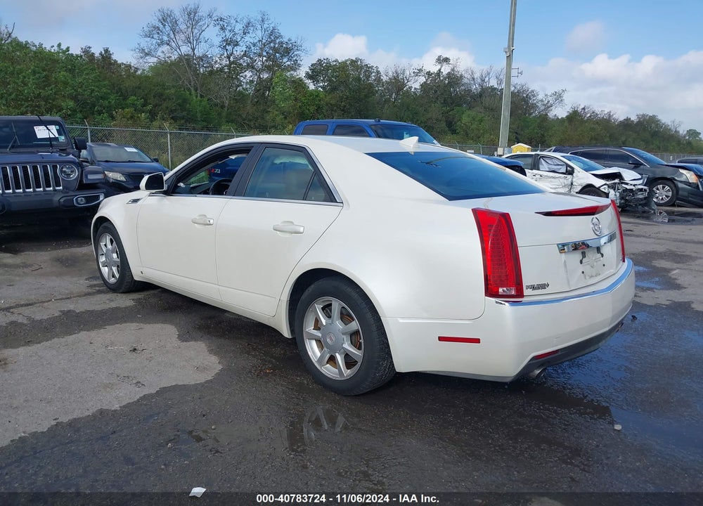 2009 CADILLAC CTS STANDARD VIN: 1G6DF577X90134630