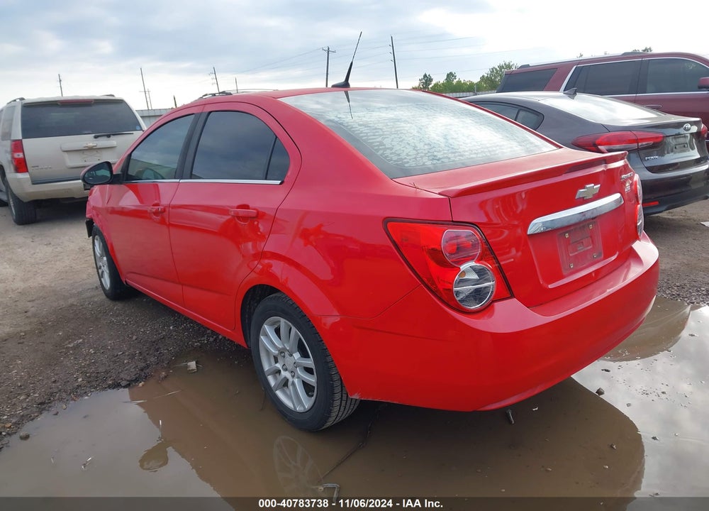 2014 CHEVROLET SONIC LT AUTO VIN: 1G1JC5SH9E4106421