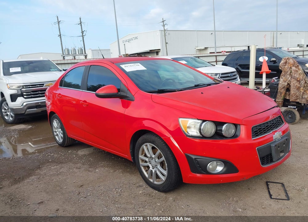2014 CHEVROLET SONIC LT AUTO VIN: 1G1JC5SH9E4106421