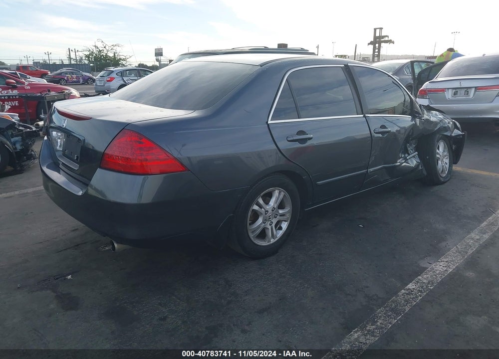 2006 HONDA ACCORD 2.4 SE VIN: 1HGCM56316A145424