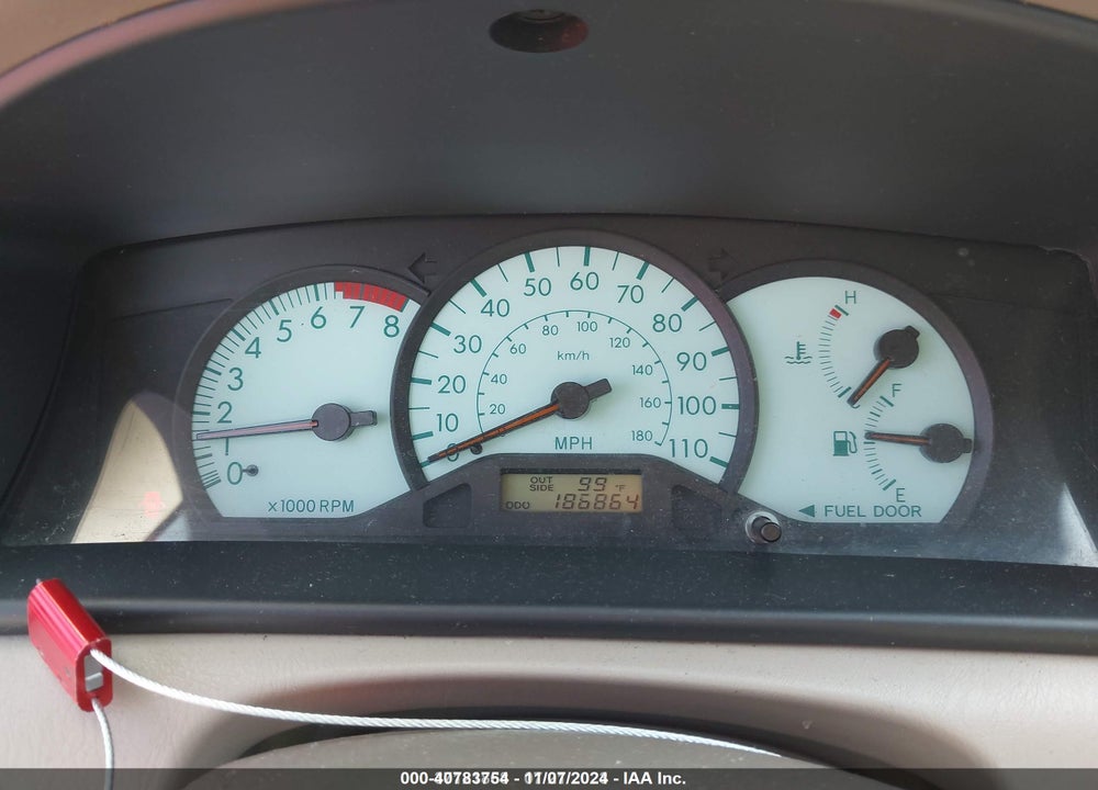 2003 TOYOTA COROLLA LE VIN: JTDBR32E830051582