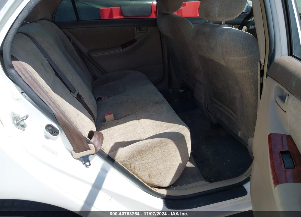 2003 TOYOTA COROLLA LE VIN: JTDBR32E830051582