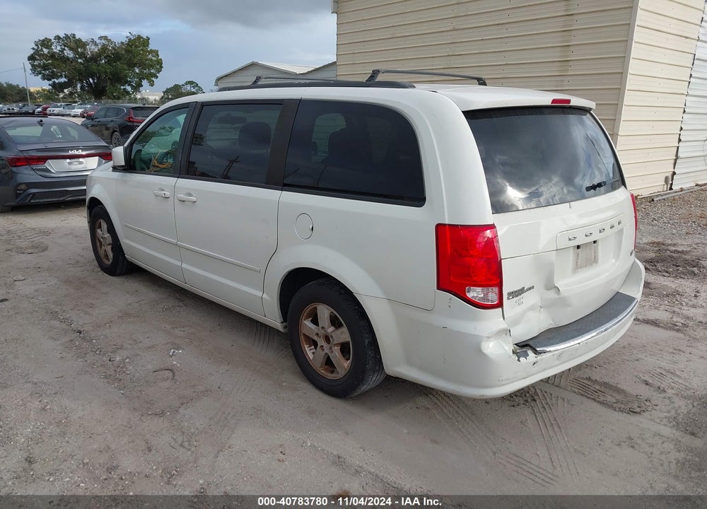 2012 DODGE GRAND CARAVAN SXT VIN: 2C4RDGCG6CR317563