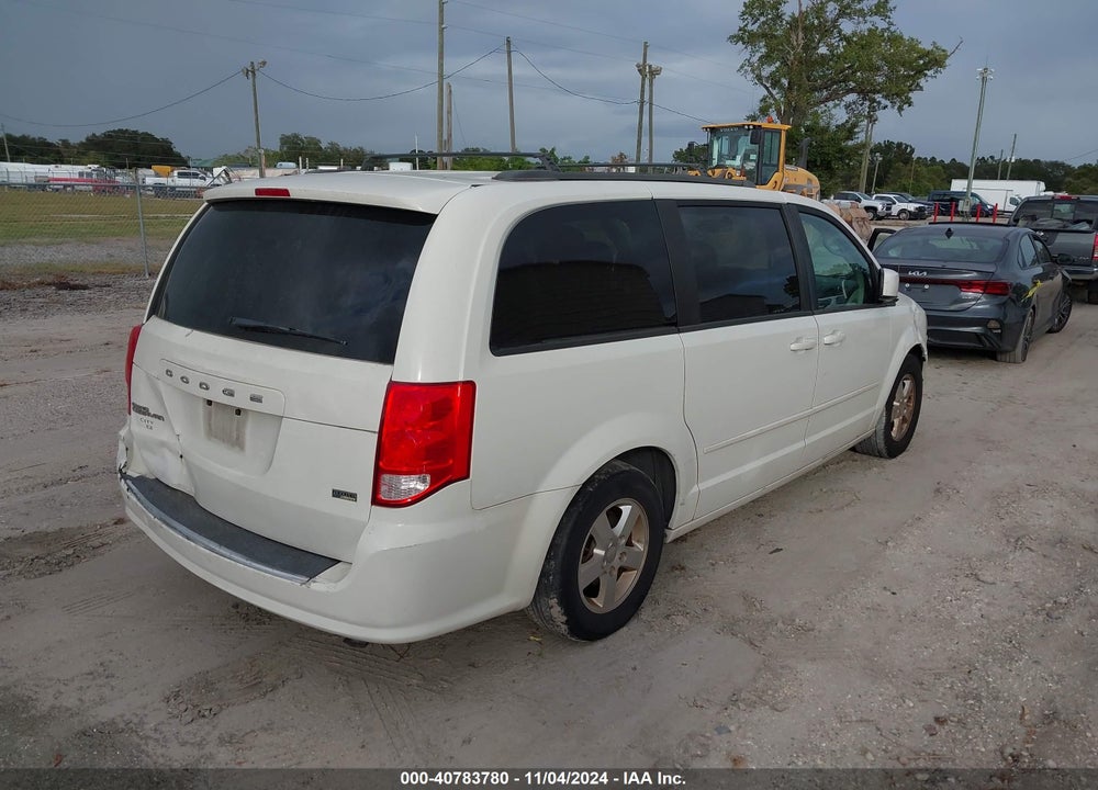 2012 DODGE GRAND CARAVAN SXT VIN: 2C4RDGCG6CR317563