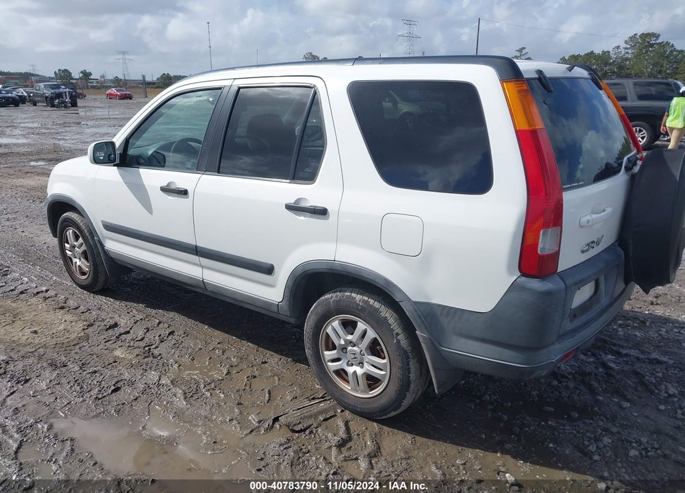 2004 HONDA CR-V EX VIN: SHSRD78834U209974