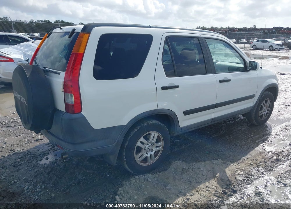 2004 HONDA CR-V EX VIN: SHSRD78834U209974