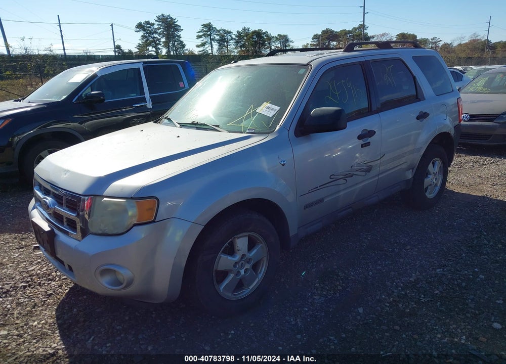 2008 FORD ESCAPE XLT VIN: 1FMCU93108KE49183
