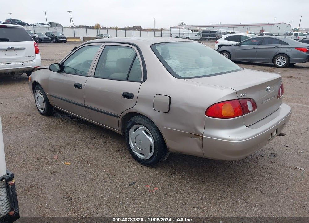 2000 TOYOTA COROLLA CE VIN: 2T1BR12E7YC380758
