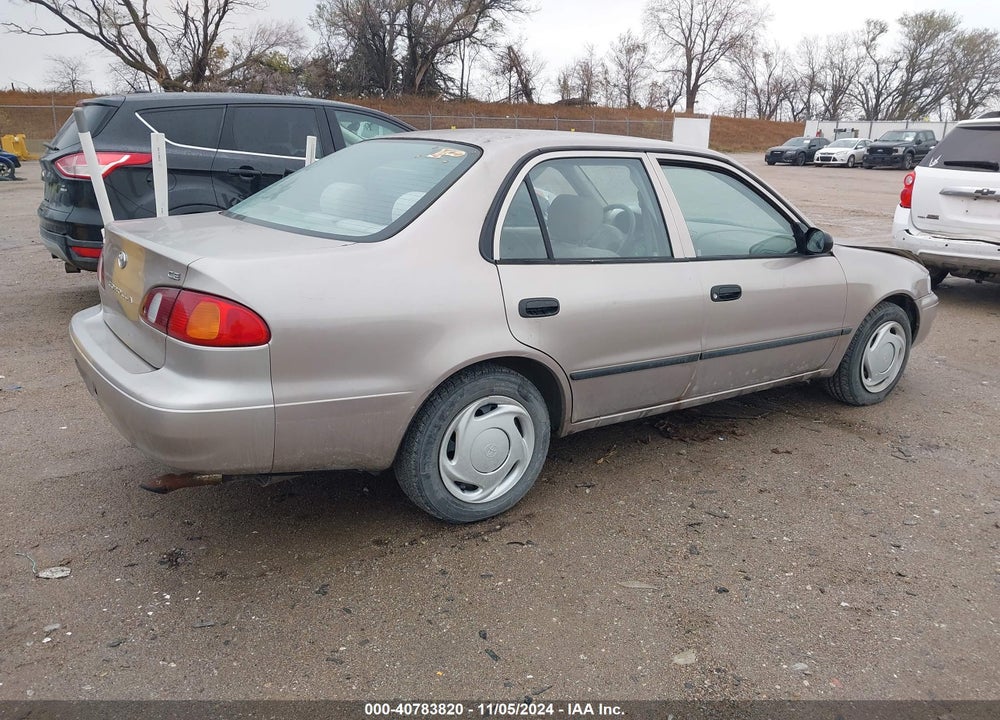 2000 TOYOTA COROLLA CE VIN: 2T1BR12E7YC380758