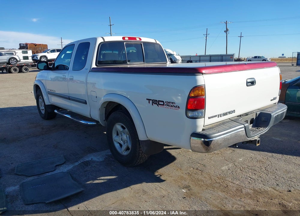 2003 TOYOTA TUNDRA SR5 V8 VIN: 5TBRT34193S425729