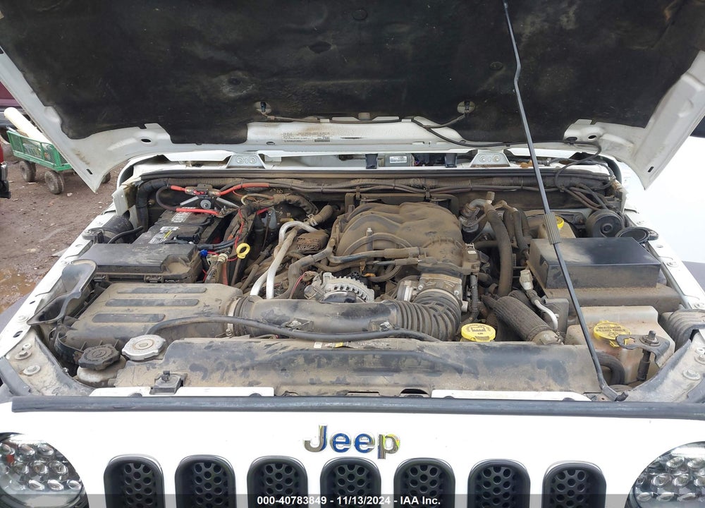 2018 JEEP WRANGLER JK UNLIMITED SAHARA 4X4 VIN: 1C4BJWEG9JL812489