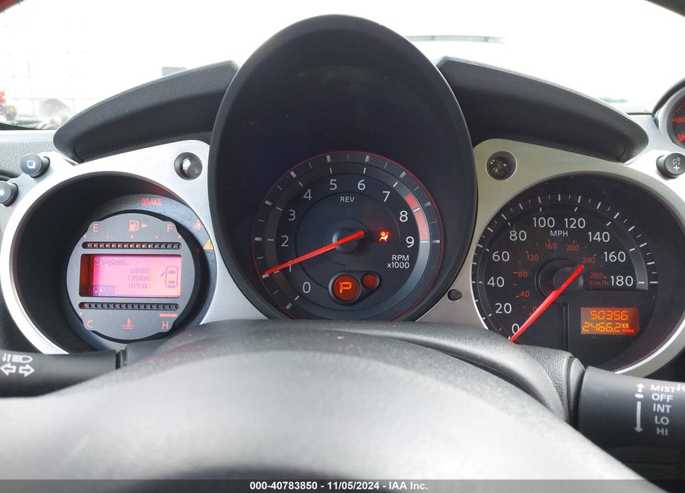 2019 NISSAN 370Z TOURING VIN: JN1AZ4FH0KM620019
