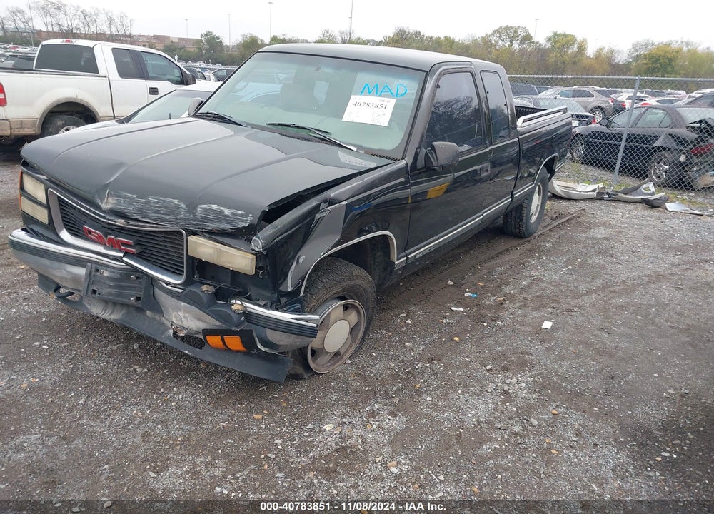1998 GMC SIERRA 1500 SL WIDESIDE VIN: 2GTEK19R5W1550931