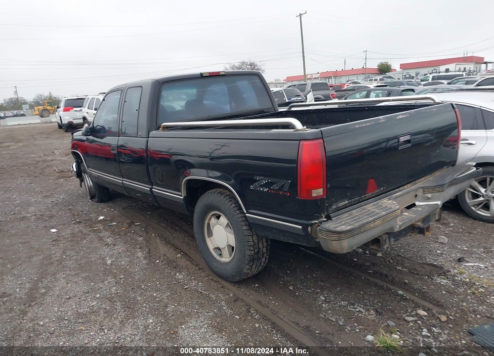 1998 GMC SIERRA 1500 SL WIDESIDE VIN: 2GTEK19R5W1550931