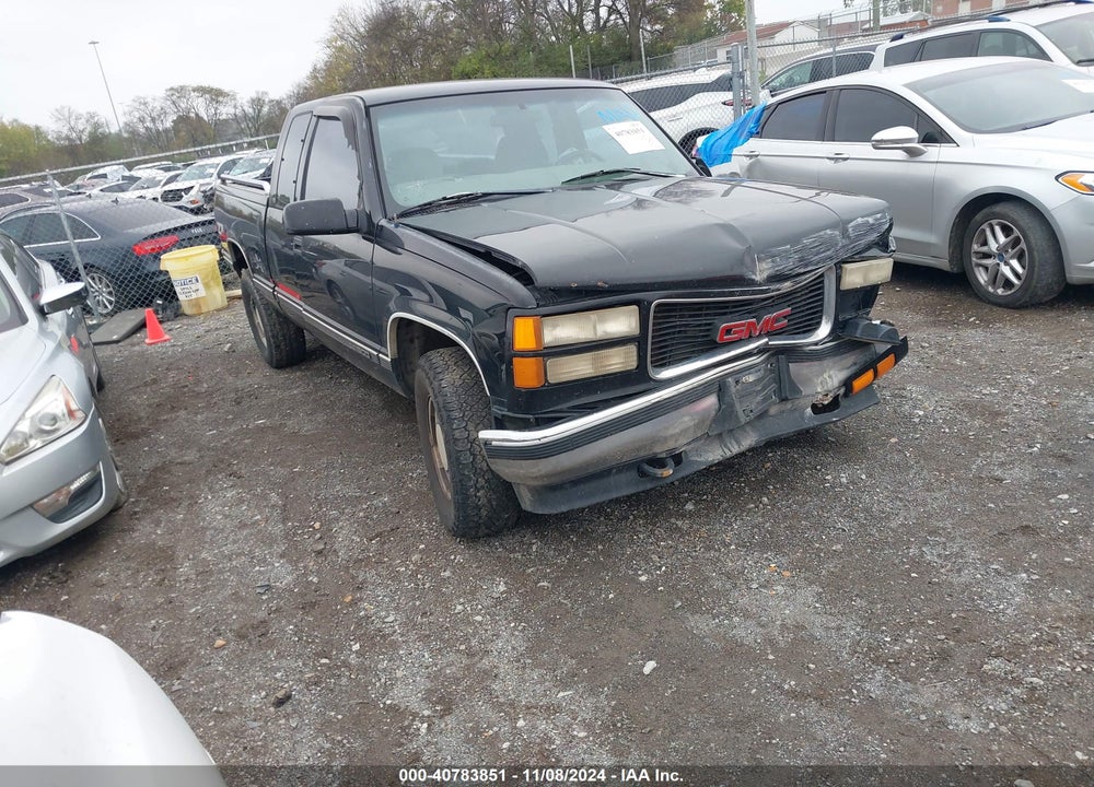 1998 GMC SIERRA 1500 SL WIDESIDE VIN: 2GTEK19R5W1550931
