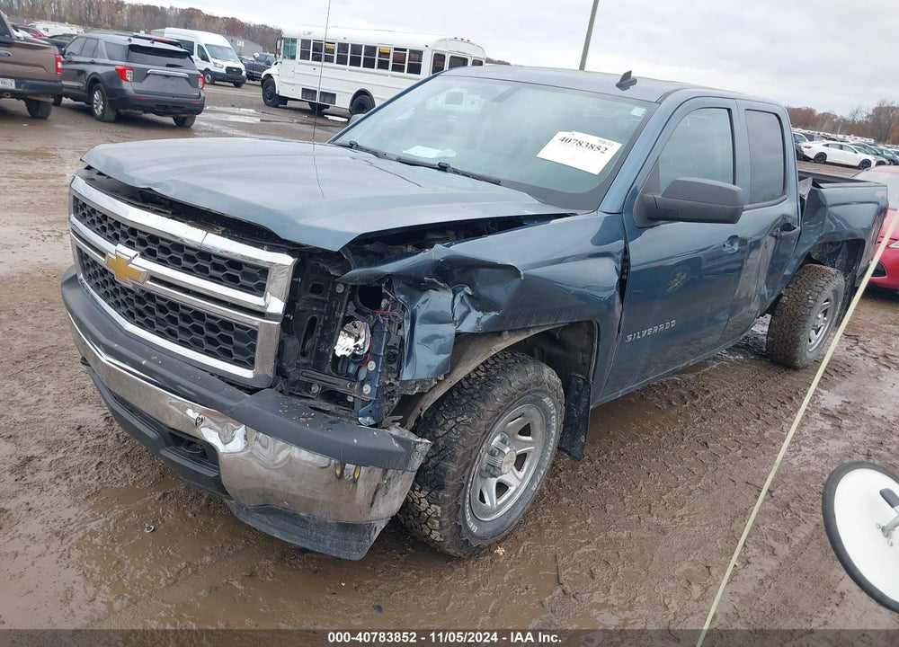 2014 CHEVROLET SILVERADO 1500 WORK TRUCK VIN: 1GCVKPEH3EZ173912