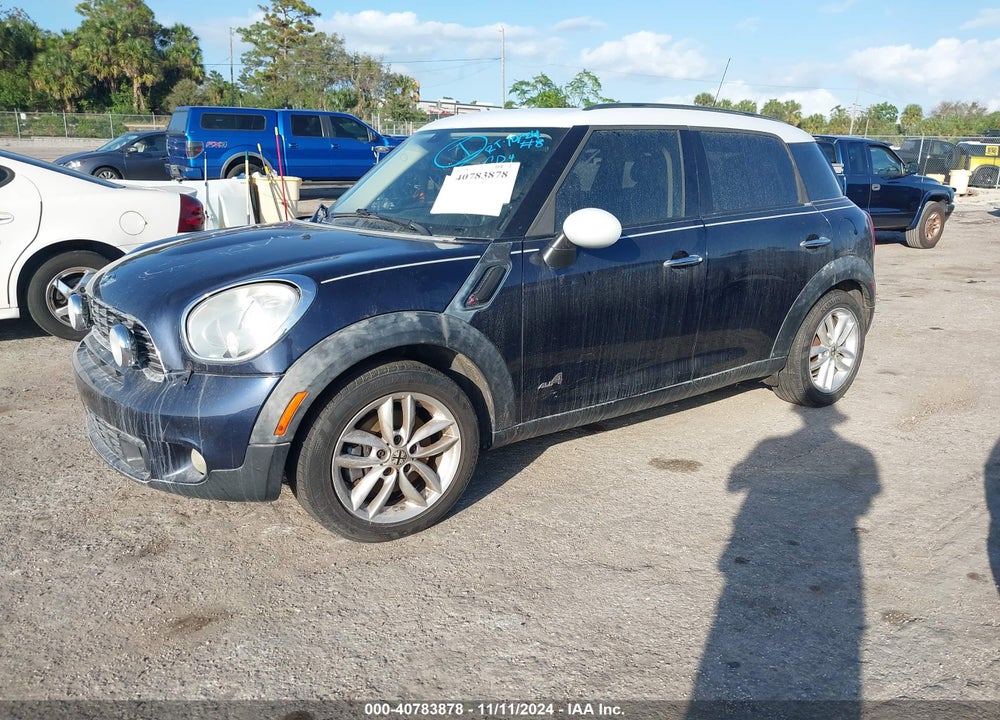 2011 MINI COOPER S COUNTRYMAN VIN: WMWZC5C56BWL55397