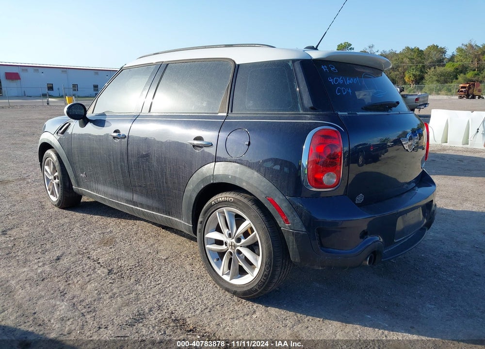 2011 MINI COOPER S COUNTRYMAN VIN: WMWZC5C56BWL55397