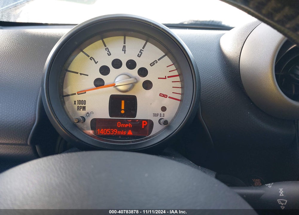 2011 MINI COOPER S COUNTRYMAN VIN: WMWZC5C56BWL55397