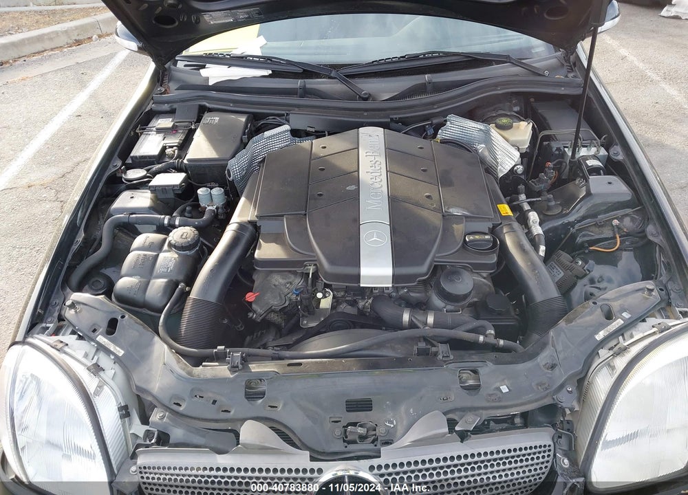 2001 MERCEDES-BENZ SLK 320 VIN: WDBKK65F01F202840