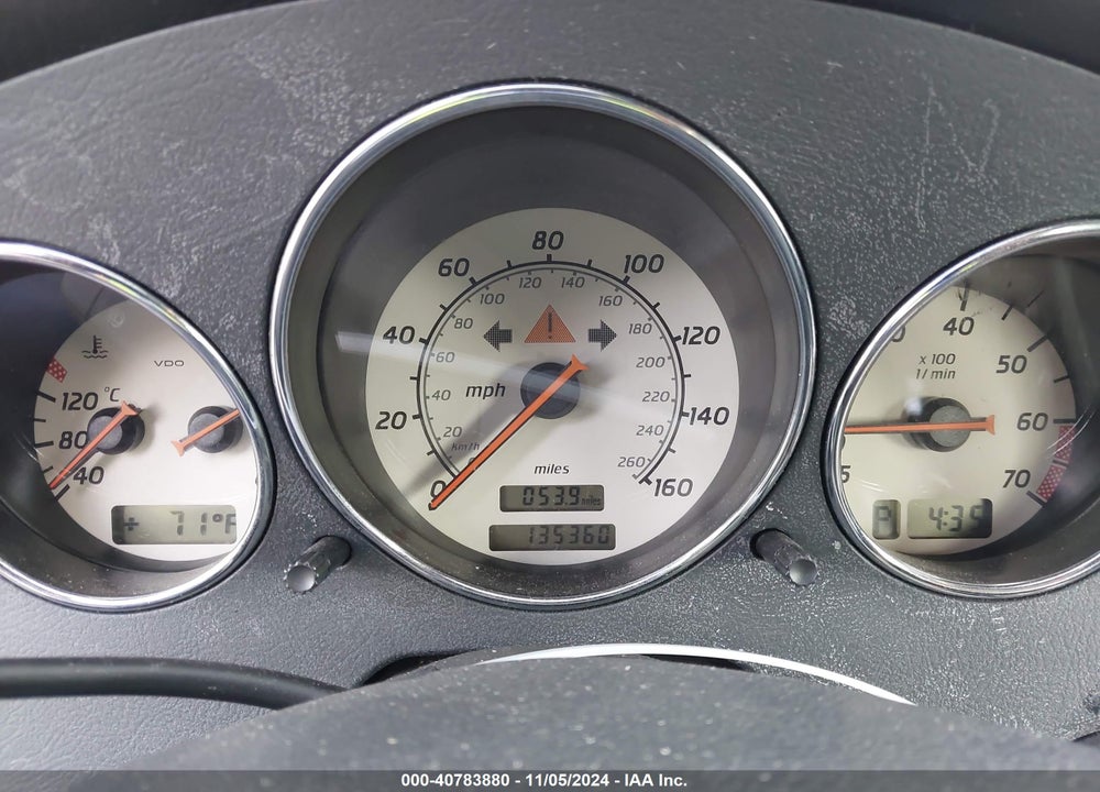 2001 MERCEDES-BENZ SLK 320 VIN: WDBKK65F01F202840