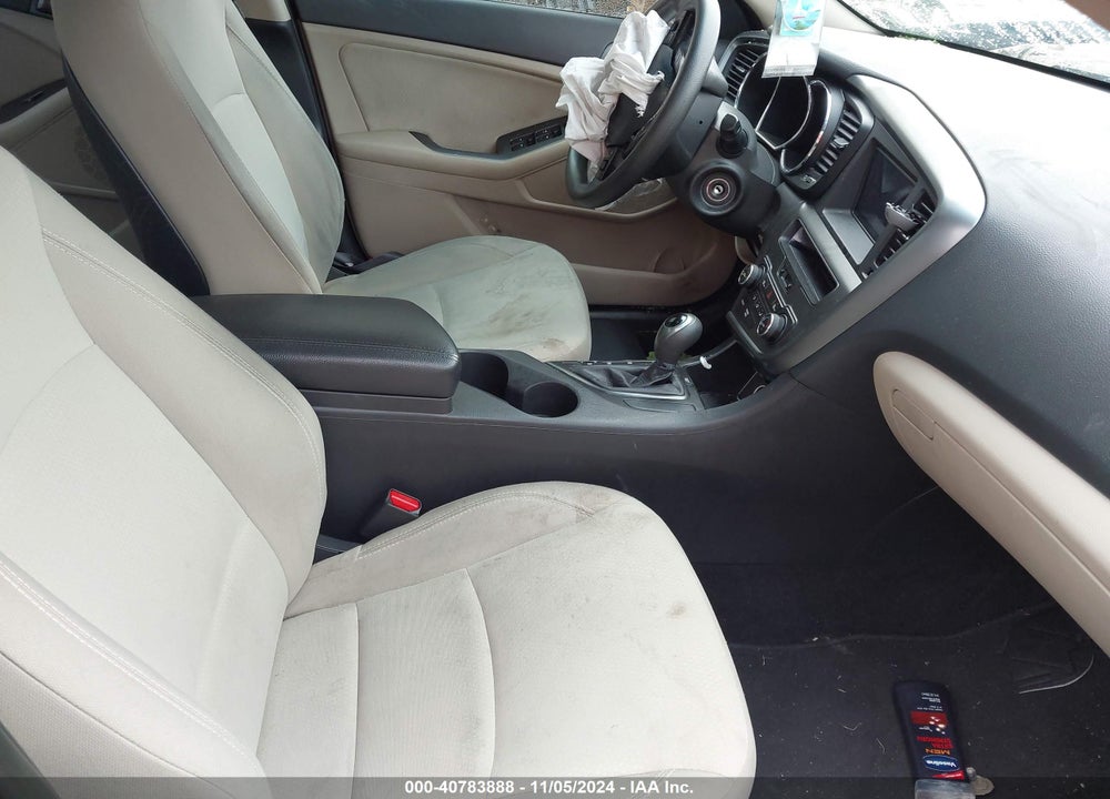 2013 KIA OPTIMA LX VIN: 5XXGM4A7XDG191291