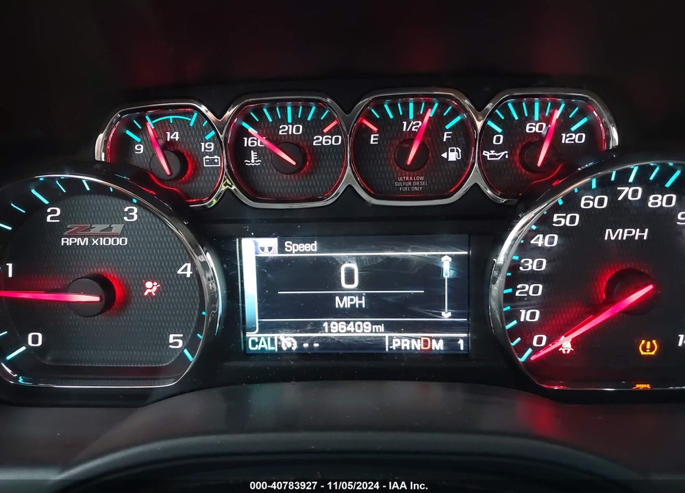 2016 CHEVROLET SILVERADO 2500HD LTZ VIN: 1GC1KWE82GF237905