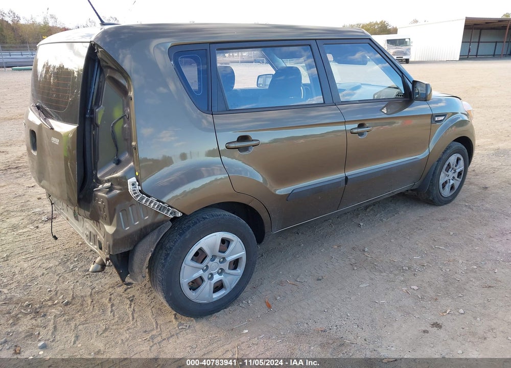 2013 KIA SOUL VIN: KNDJT2A5XD7497718