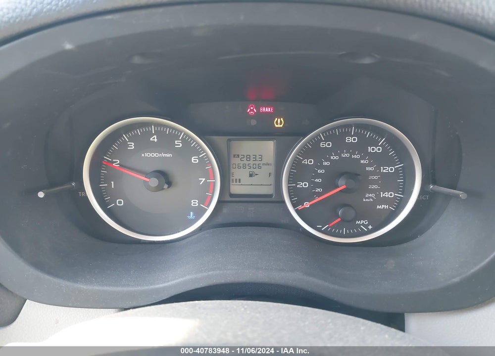 2014 SUBARU FORESTER 2.5I VIN: JF2SJAAC8EG462309