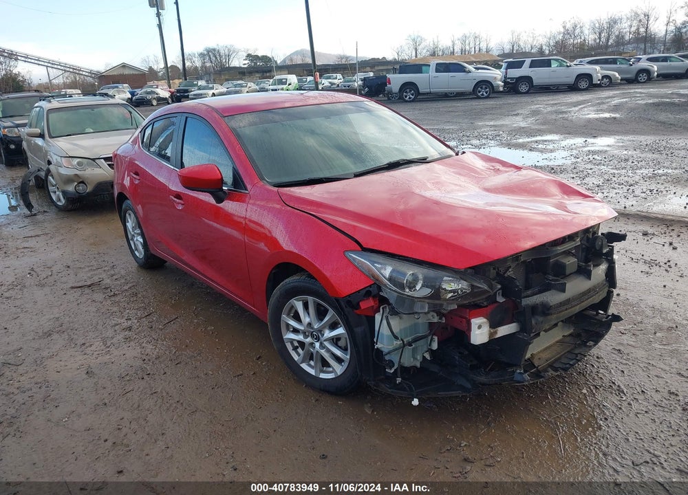 2014 MAZDA 3 I TOURING VIN: JM1BM1V79E1119238