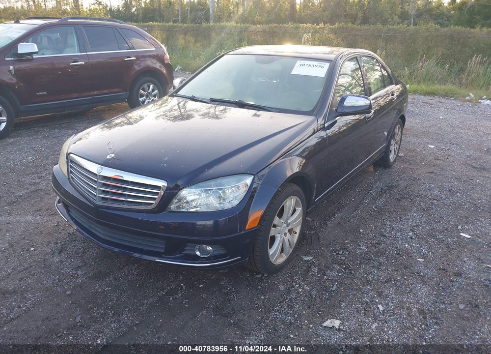 2008 MERCEDES-BENZ C 300 LUXURY/SPORT VIN: WDDGF54X68F075835