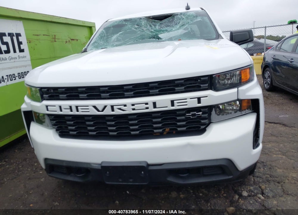 2021 CHEVROLET SILVERADO 1500 2WD SHORT BED CUSTOM VIN: 3GCPWBEK7MG326396