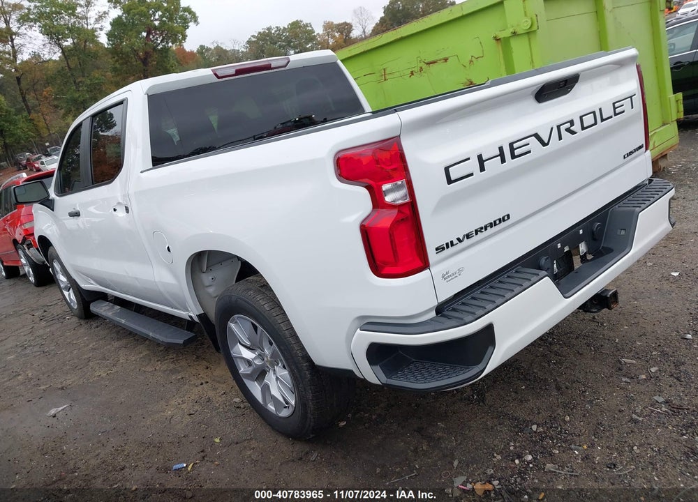 2021 CHEVROLET SILVERADO 1500 2WD SHORT BED CUSTOM VIN: 3GCPWBEK7MG326396