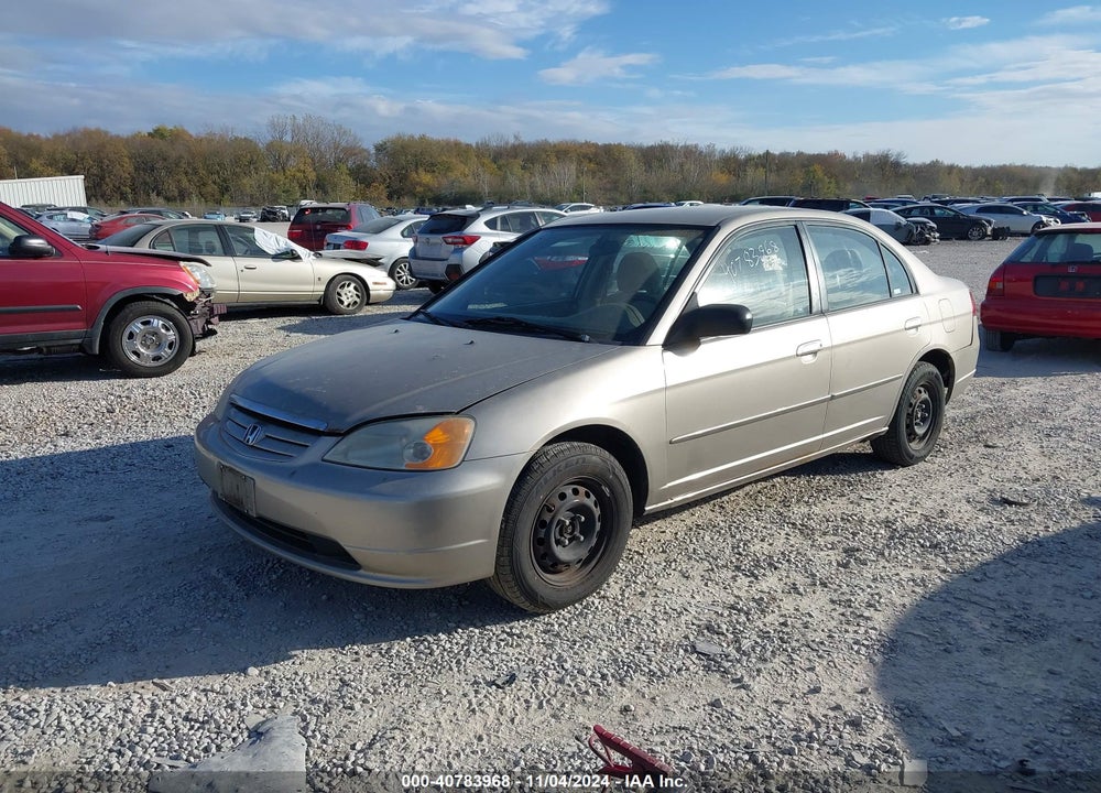2003 HONDA CIVIC LX VIN: 2HGES16553H529597