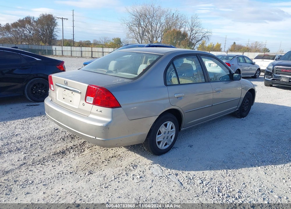 2003 HONDA CIVIC LX VIN: 2HGES16553H529597
