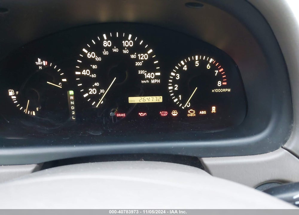 2001 LEXUS RX 300 VIN: JTJHF10U510207055
