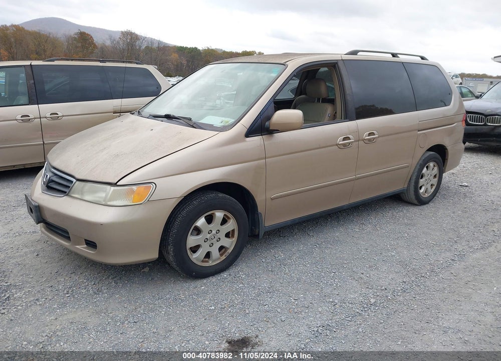 2002 HONDA ODYSSEY EX-L VIN: 2HKRL18912H008606
