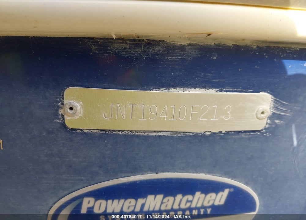 2012 NAUTICSTAR OTHER VIN: JNT19410F213