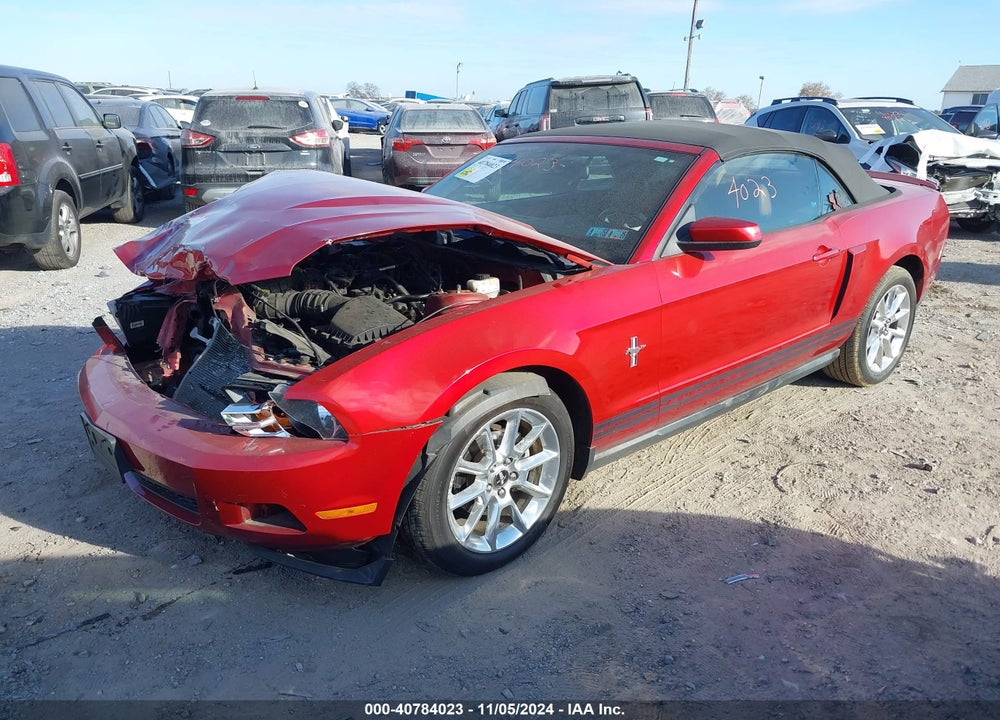 2010 FORD MUSTANG V6/V6 PREMIUM VIN: 1ZVBP8EN5A5115847