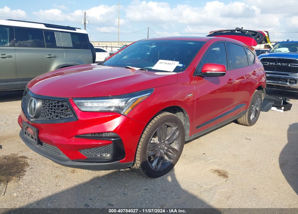 2021 ACURA RDX A-SPEC PACKAGE VIN: 5J8TC1H67ML016124
