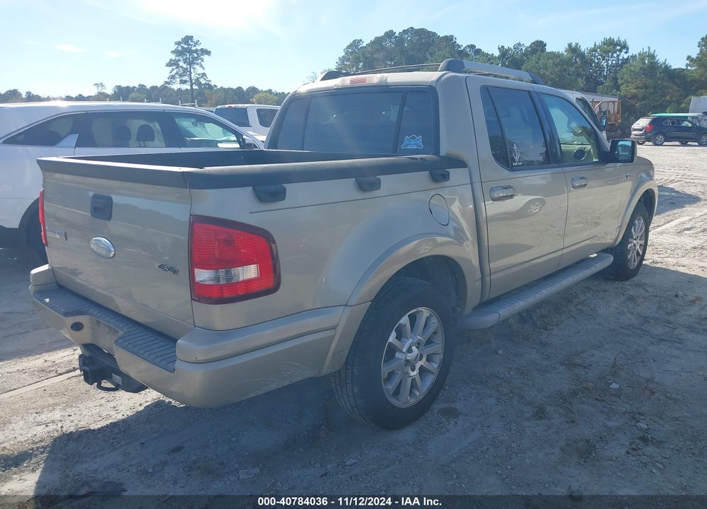 2007 FORD EXPLORER SPORT TRAC LIMITED VIN: 1FMEU53897UA27561