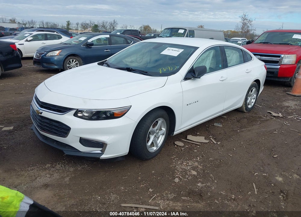 2017 CHEVROLET MALIBU LS VIN: 1G1ZB5STXHF145201
