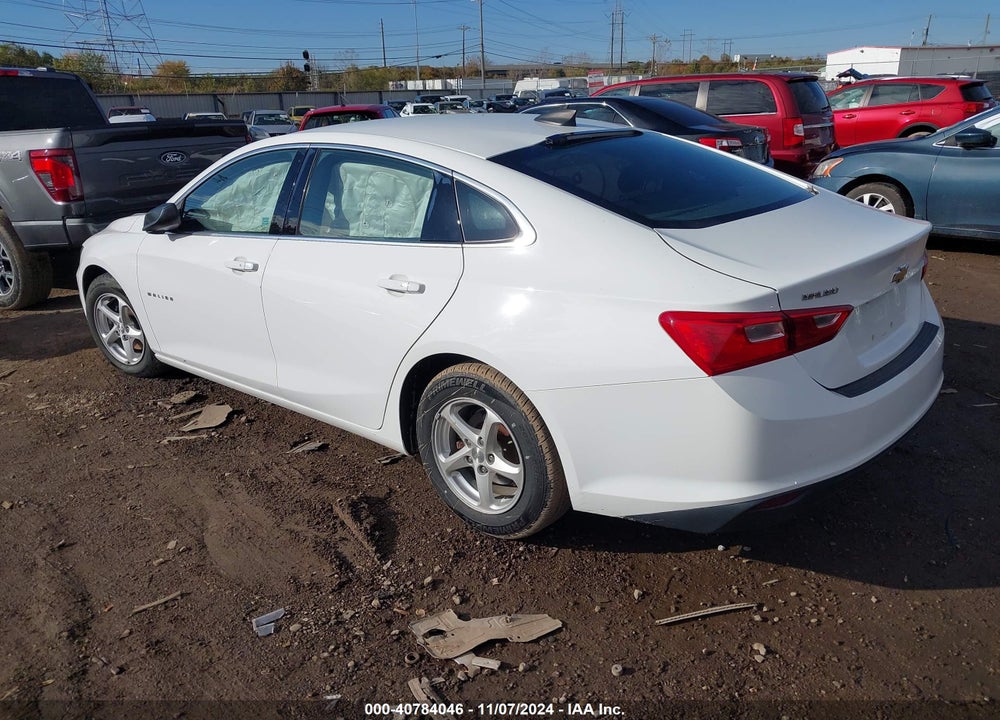 2017 CHEVROLET MALIBU LS VIN: 1G1ZB5STXHF145201